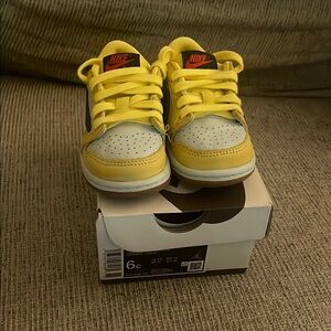 Nike Kids Yellow Sneakers